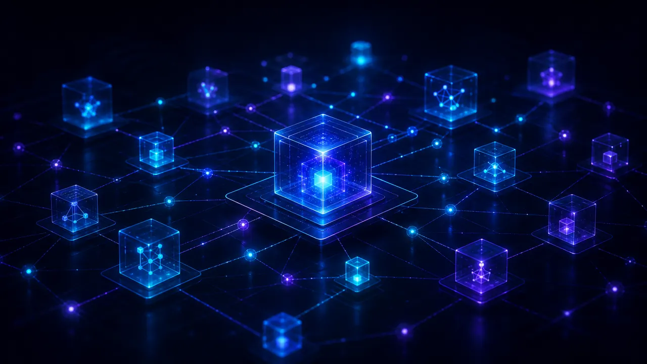 Abstract VibeBox structured memory graph visual